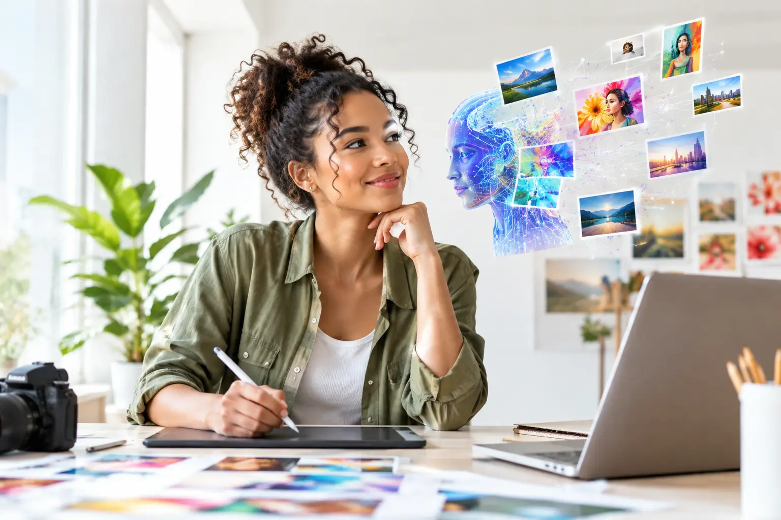 Tendências de inteligência artificial criativa