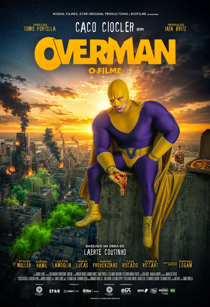 “Overman”, filme baseado nos quadrinhos de Laerte Coutinho, estreia no Festival do Rio